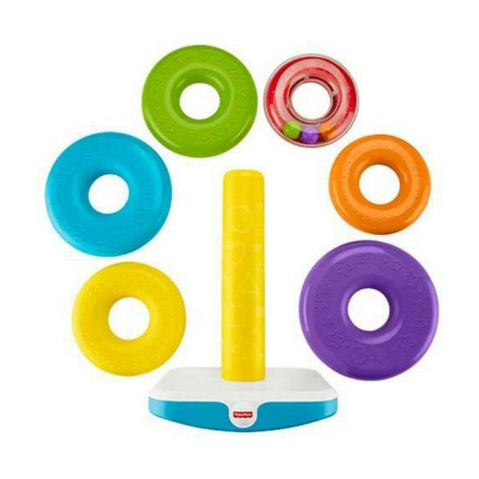 Piramidă de Echilibrare Fisher Price GJW15 6 Piese 10 Piese