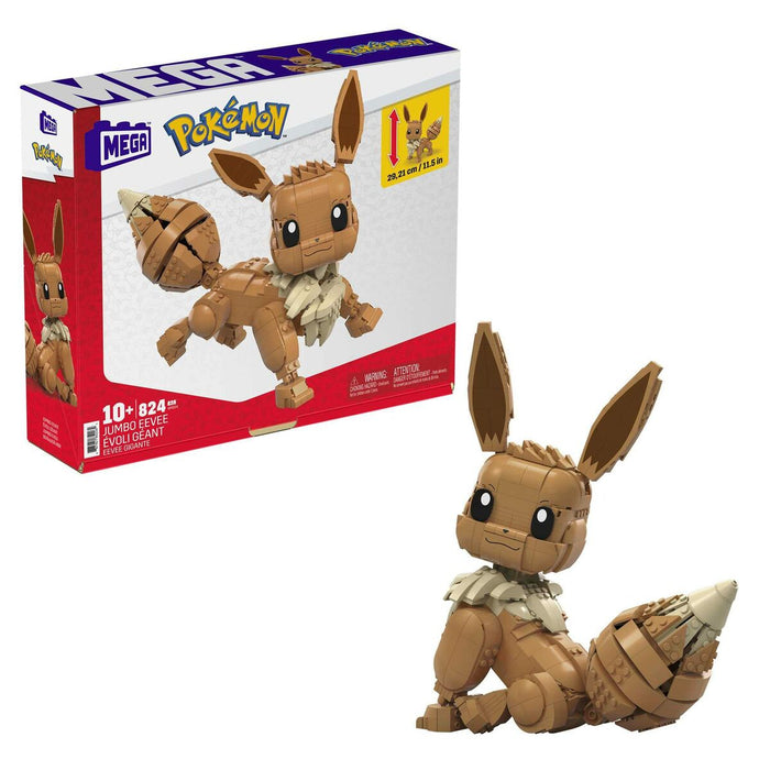 Set de Construcție Pokémon Pokemon Eevee Giant Multicolor