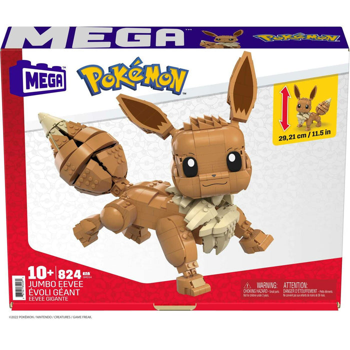 Set de Construcție Pokémon Pokemon Eevee Giant Multicolor