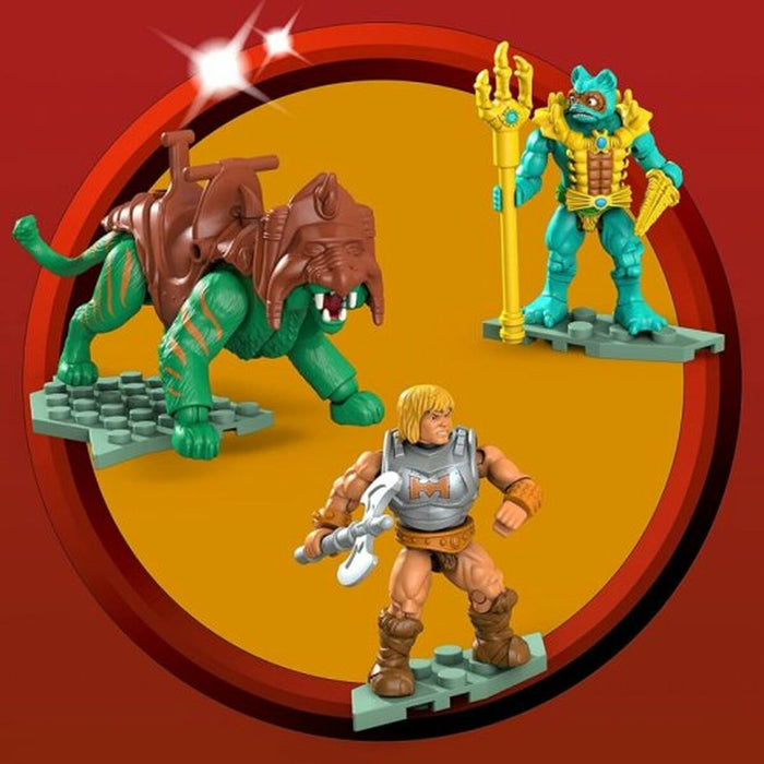 Figurine de Acțiune Mattel Universe Battle Cat vs Roton 5 Piese