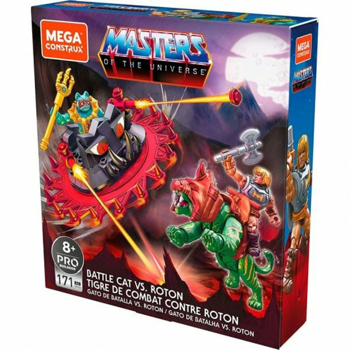 Figurine de Acțiune Mattel Universe Battle Cat vs Roton 5 Piese