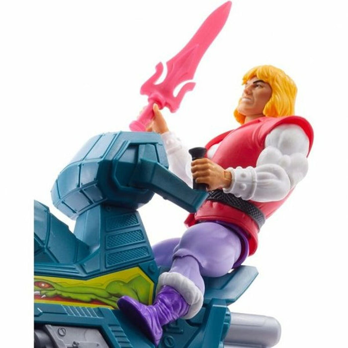 Figurine de Acțiune Mattel Masters of the Universe Set Prince Adam + Sky Sled