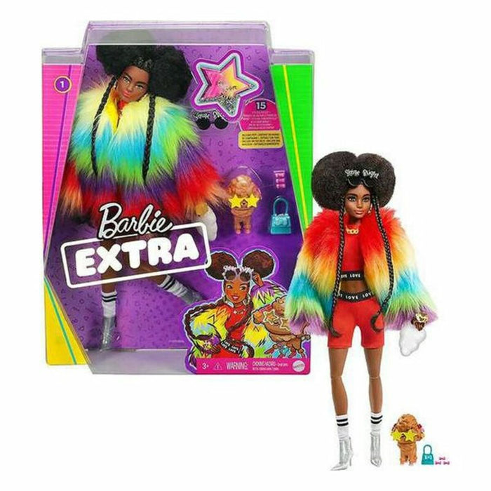Păpușă Barbie Fashionista Barbie Extra Neon Green Ma