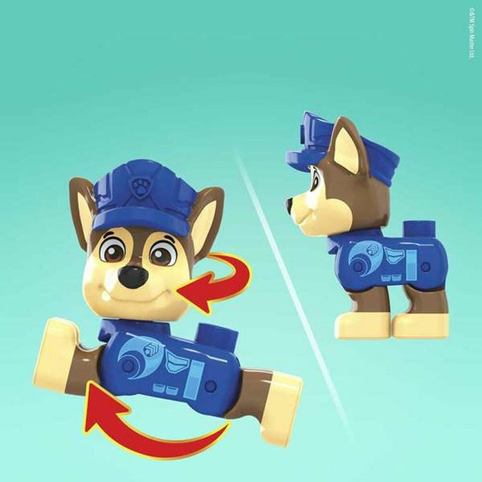 Set de Jucării cu Vehicule Paw Patrol Mega Blocks Mattel GYJ00 30 Piese 31 Piese