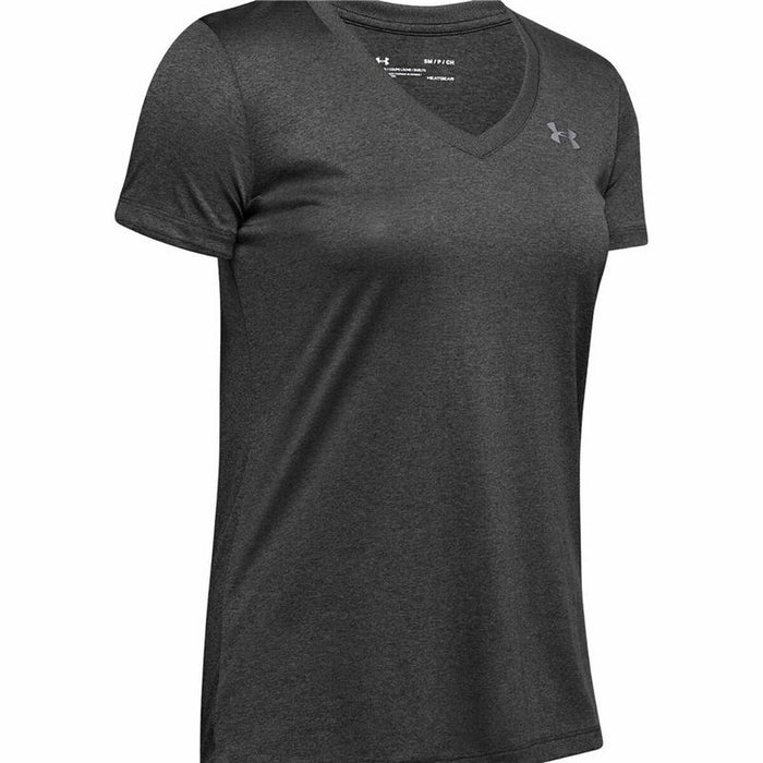 Tricou cu Mânecă Scurtă Femei Under Armour Tech SSV Gri