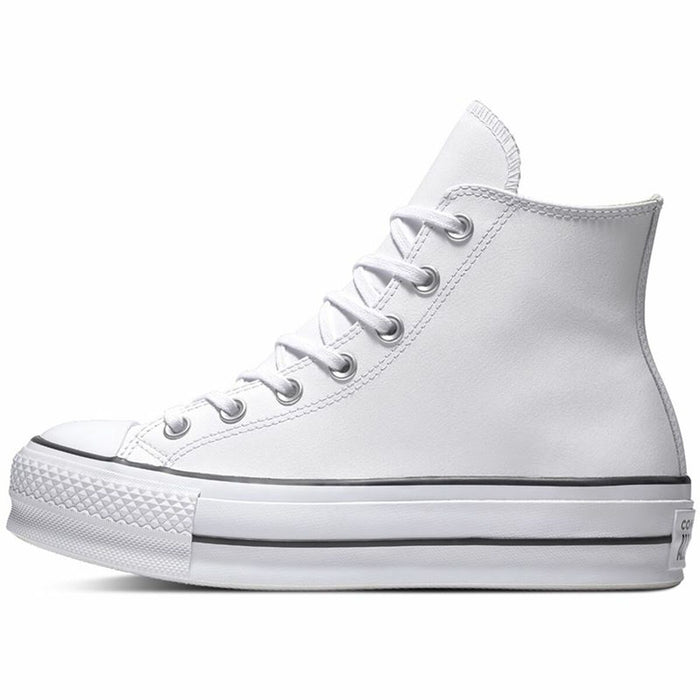 Adidași Casual Unisex Converse Chuck Taylor All Star Platform Alb