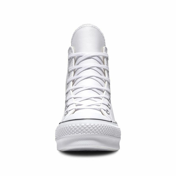 Adidași Casual Unisex Converse Chuck Taylor All Star Platform Alb