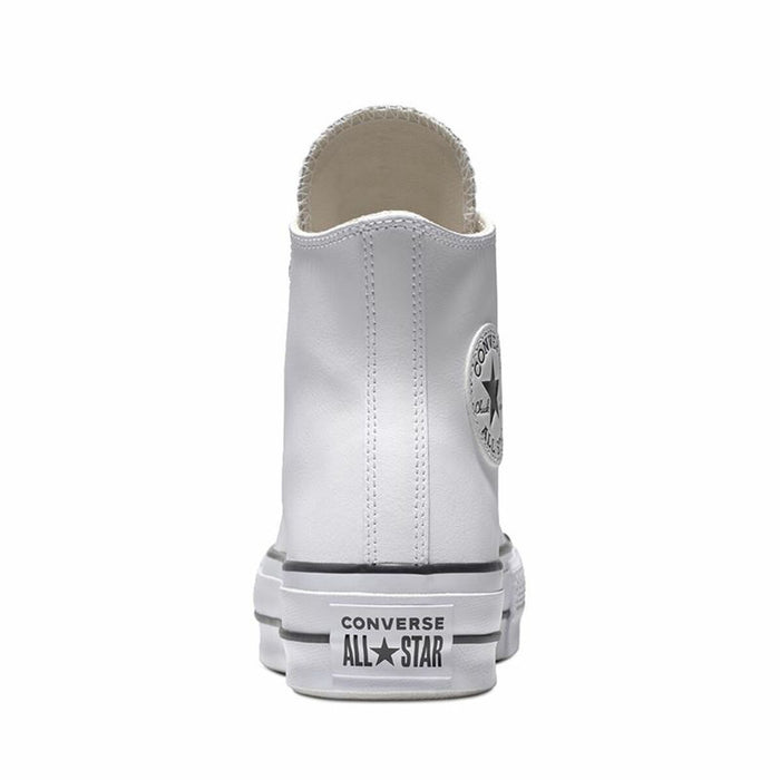 Adidași Casual Unisex Converse Chuck Taylor All Star Platform Alb