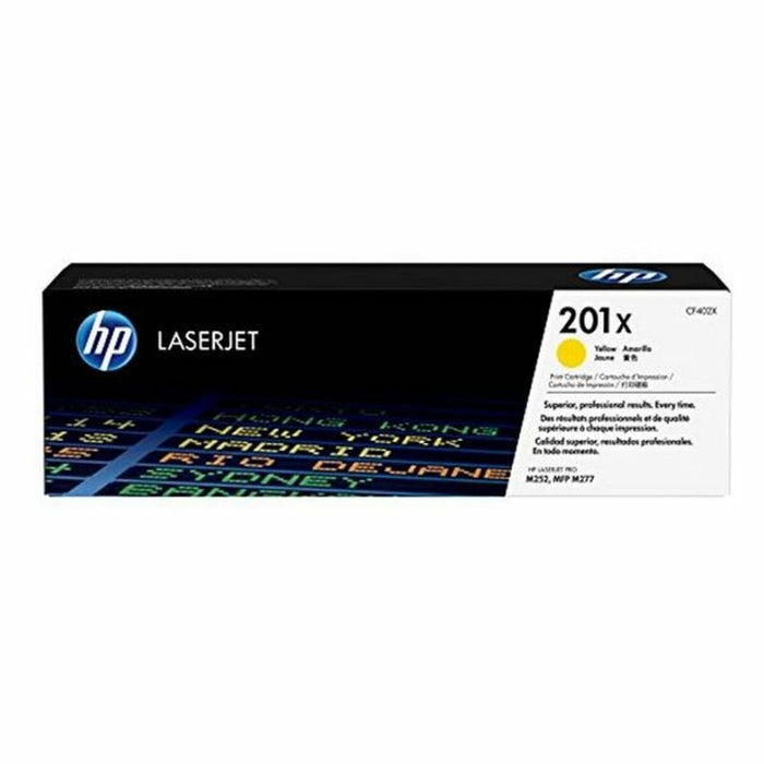 Toner Original HP T201X Galben