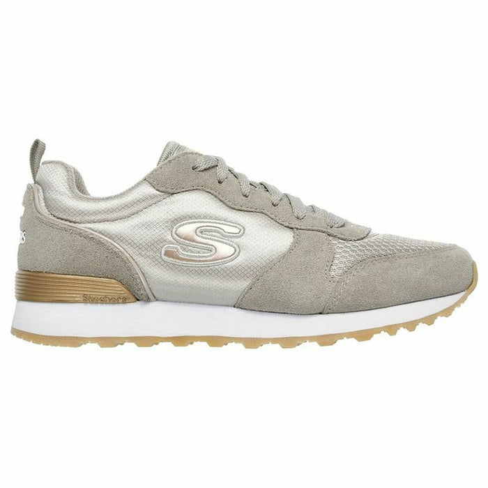 Adidași Casual de Damă Skechers  Retros-OG 85 - Goldn Gurl Gri deschis