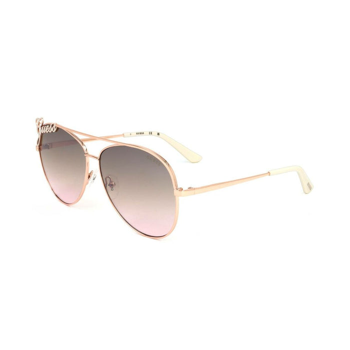 Ochelari de Soare Damă Guess G Aur roz ø 60 mm