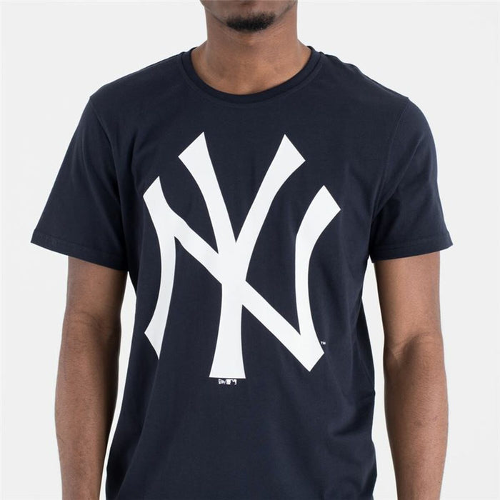 Tricou cu Mânecă Scurtă Bărbați New Era Team Logo NYY Albastru închis