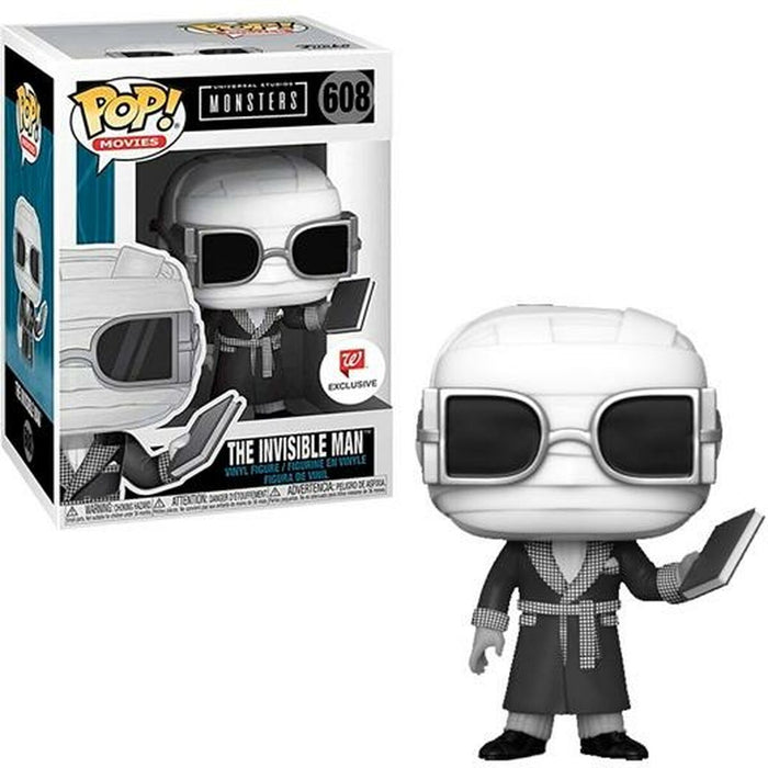 Figurine de Acțiune Funko POP MOVIES UNIVERSAL STUDIOS MONSTERS INVISIBLE BLACK & WHITE Nº 608