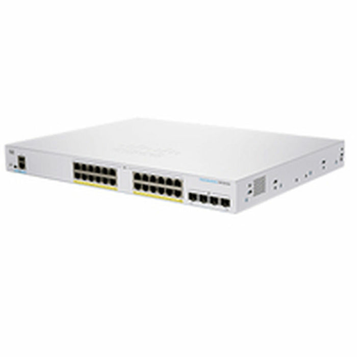 Switch CISCO CBS350-24P-4X-EU Alb 195 W