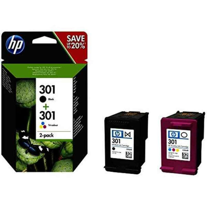 Cartuș Compatibil HP N9J72AE Negru Tricolor (2 Unități)