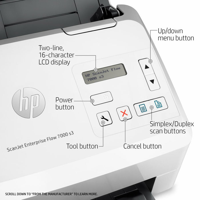 Scaner HP ScanJet Enterprise Flow 7000 S3 75 ppm