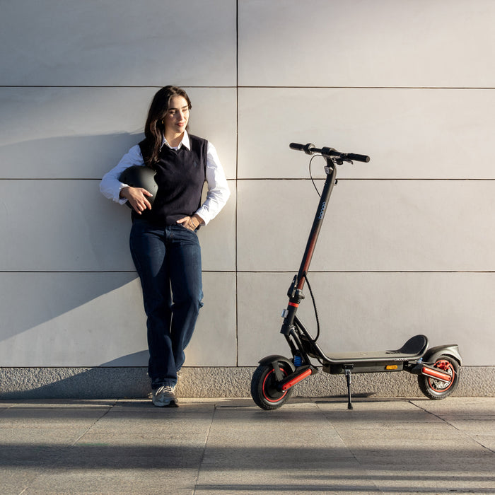 Trotinetă electrică Cecotec Bongo D40 XL Suspension Connected, 350 W, viteză maximă 800 W, autonomie 40 km, roți de 10 inchi