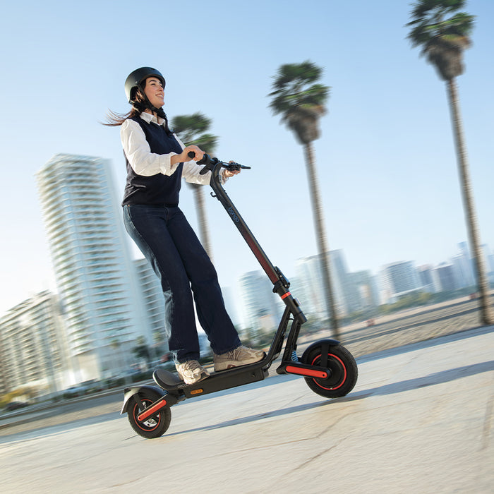 Trotinetă electrică Cecotec Bongo D40 XL Suspension Connected, 350 W, viteză maximă 800 W, autonomie 40 km, roți de 10 inchi