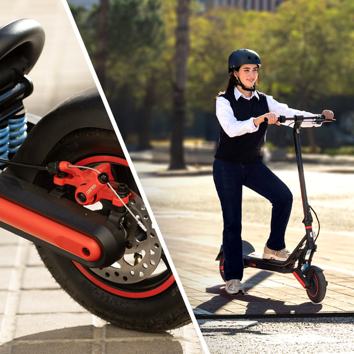Trotinetă electrică Cecotec Bongo D40 XL Suspension Connected, 350 W, viteză maximă 800 W, autonomie 40 km, roți de 10 inchi