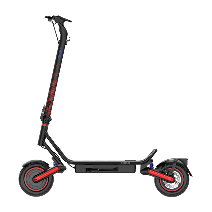 Trotinetă electrică Cecotec Bongo D40 XL Suspension Connected, 350 W, viteză maximă 800 W, autonomie 40 km, roți de 10 inchi