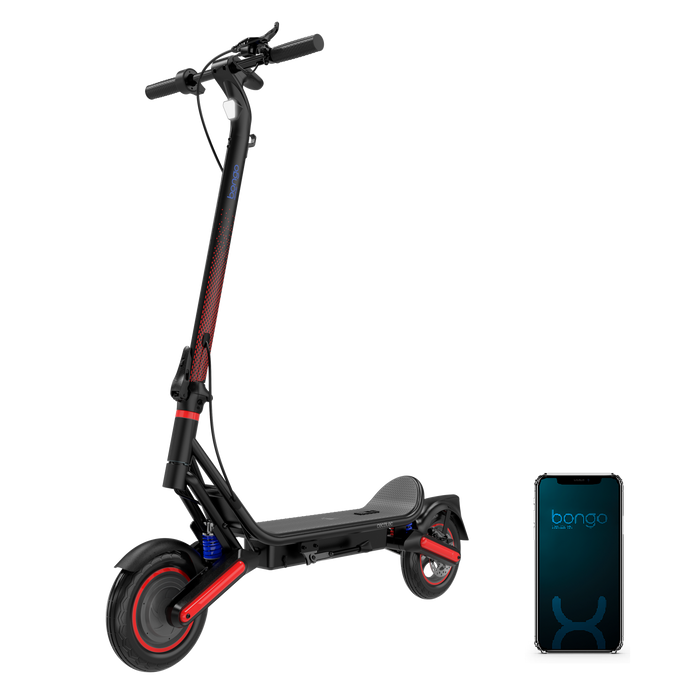 Trotinetă electrică Cecotec Bongo D40 XL Suspension Connected, 350 W, viteză maximă 800 W, autonomie 40 km, roți de 10 inchi