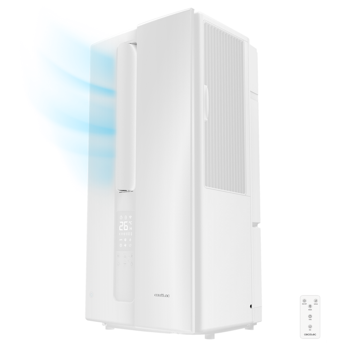 Aparat de aer condiționat pentru fereastră Cecotec Windowclima 9000 Inverter, 9000 BTU, 22 m², clasa A, alb
