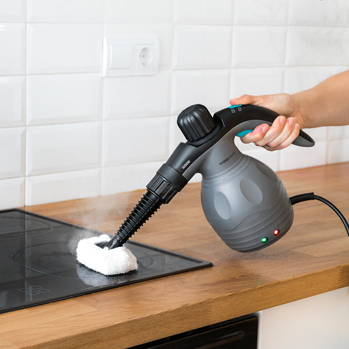 Aparat de curățat cu abur de mână Cecotec HydroSteam 1030 Active, 1000 W, 350 ml, presiune 3 bar