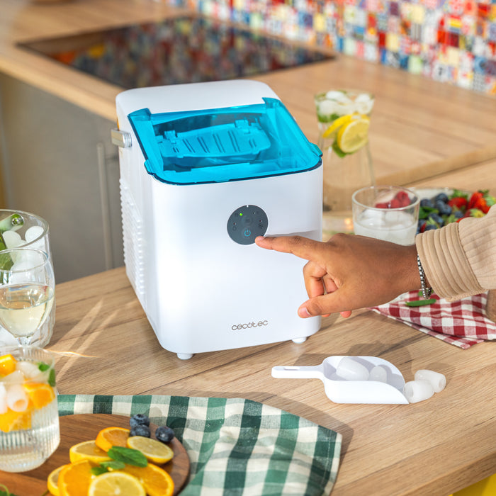 Mașină de făcut gheață Cecotec Chillin' Ice 1200 Go, 12 kg/zi, 120 W