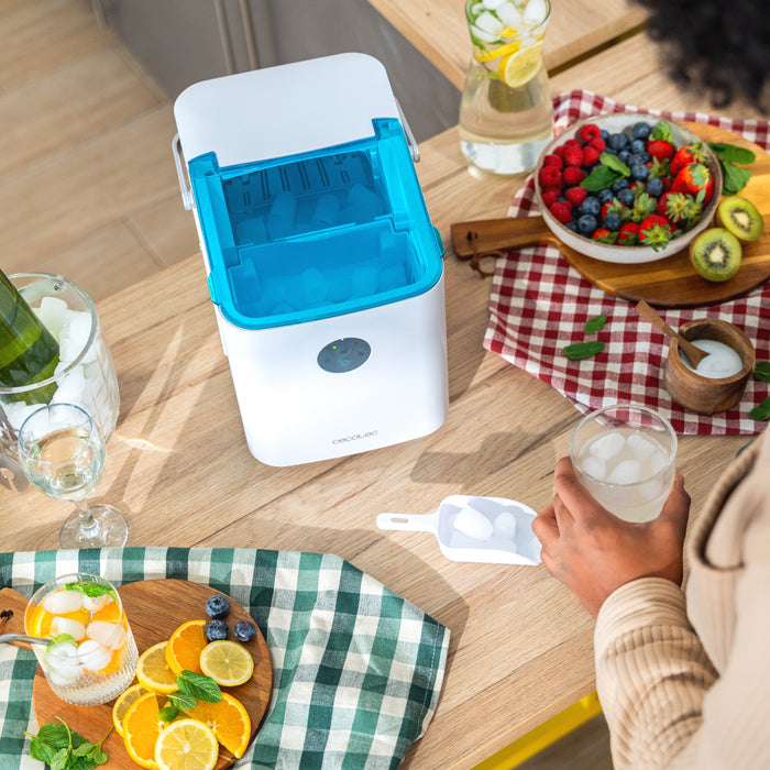 Mașină de făcut gheață Cecotec Chillin' Ice 1200 Go, 12 kg/zi, 120 W