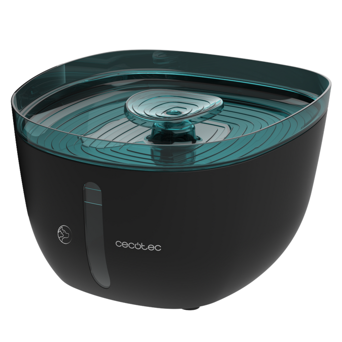 Fântână de apă pentru animale Cecotec Pumba 2200 Refresh, 2 l, filtru performant, iluminare LED