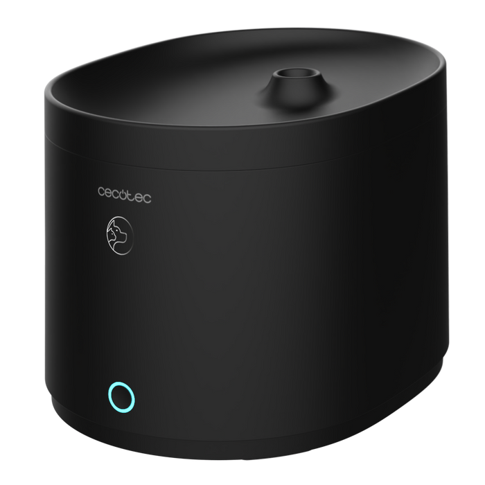 Fântână de apă pentru animale Cecotec Pumba 2500 Refresh Smart, 2,5 l, control Wi-Fi, neagră