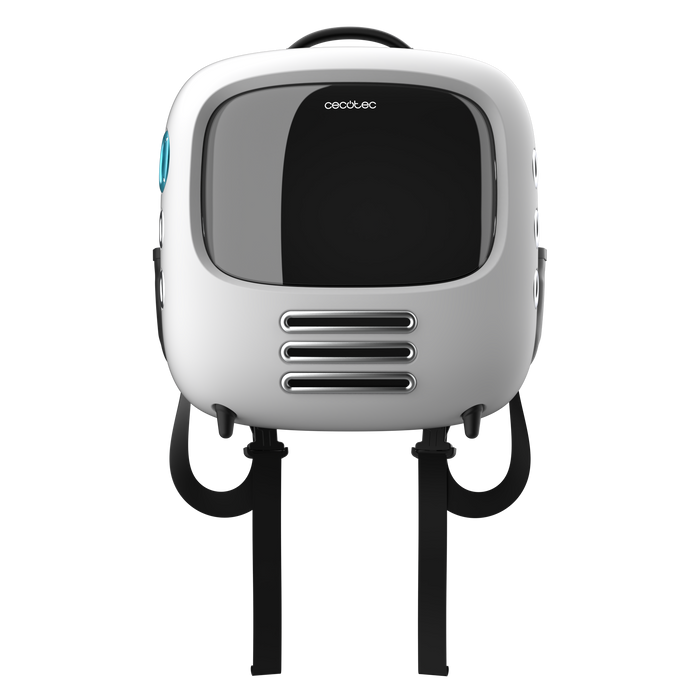 Transportor pentru animale Cecotec Pumba 1800 Travel Fan, 39 × 38 × 30 cm, ventilator cu 2 trepte, lumină interioară