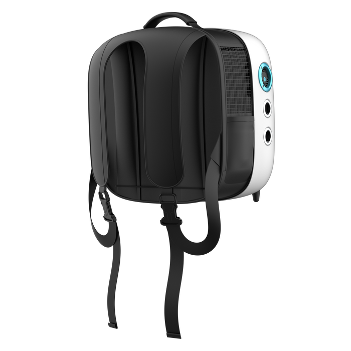 Transportor pentru animale Cecotec Pumba 1800 Travel Fan, 39 × 38 × 30 cm, ventilator cu 2 trepte, lumină interioară