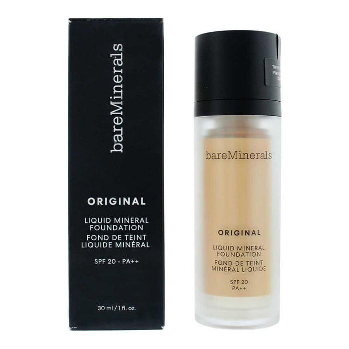 Fond de ten lichid BareMinerals Original Liquid Mineral, luminos, nuanța 06 Fildes neutru, SPF 20, 30 ml