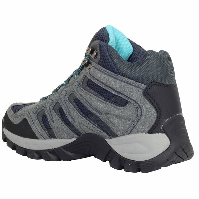 Pantofi sport pentru femei Hi-Tec Torca Mid WP Gri închis