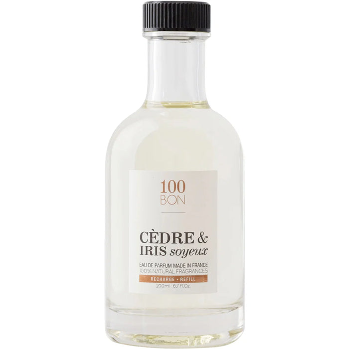 Apă de parfum 100 Bon Cedre & Iris Soyeux, unisex, reumplere, 200 ml, tester