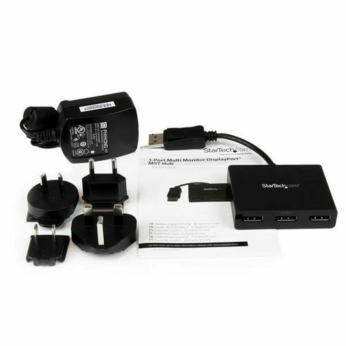 Hub USB Startech MSTDP123DP Negru