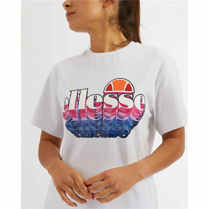 Tricou cu Mânecă Scurtă Femei Ellesse Zingha Alb L