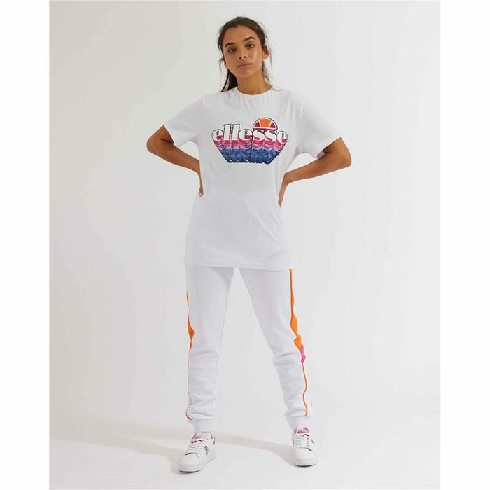 Tricou cu Mânecă Scurtă Femei Ellesse Zingha Alb L