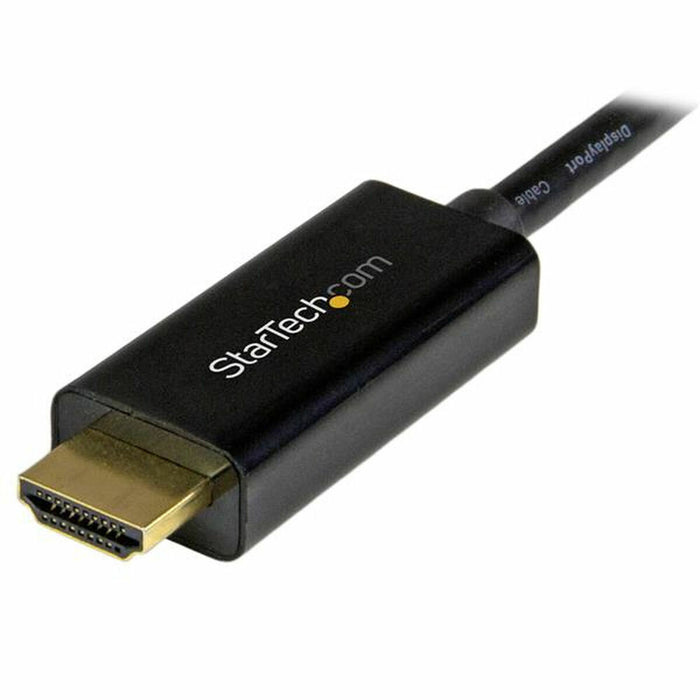 Cablu DisplayPort la HDMI Startech MDP2HDMM1MB 4K Ultra HD Negru 1 m