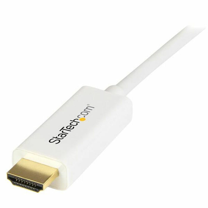 Adaptor Mini DisplayPort la HDMI Startech MDP2HDMM1MW 4K Ultra HD 1 m