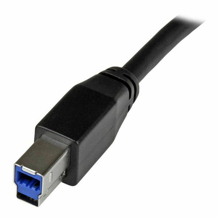 Cablu USB A la USB B Startech USB3SAB5M Negru