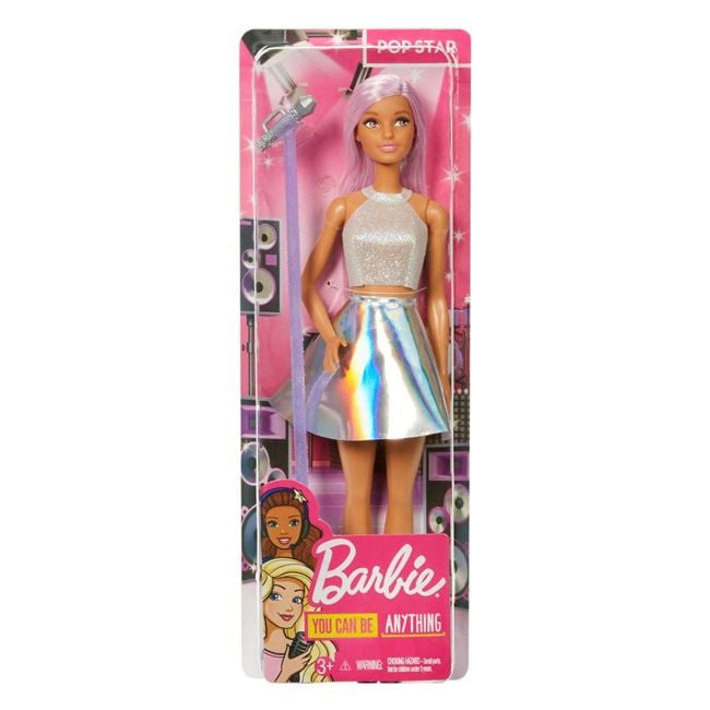Păpușă Mattel Barbie Pop Star, 3+ ani
