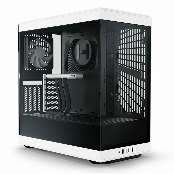 Unitate Semi-tower ATX Hyte Y40-BW Alb