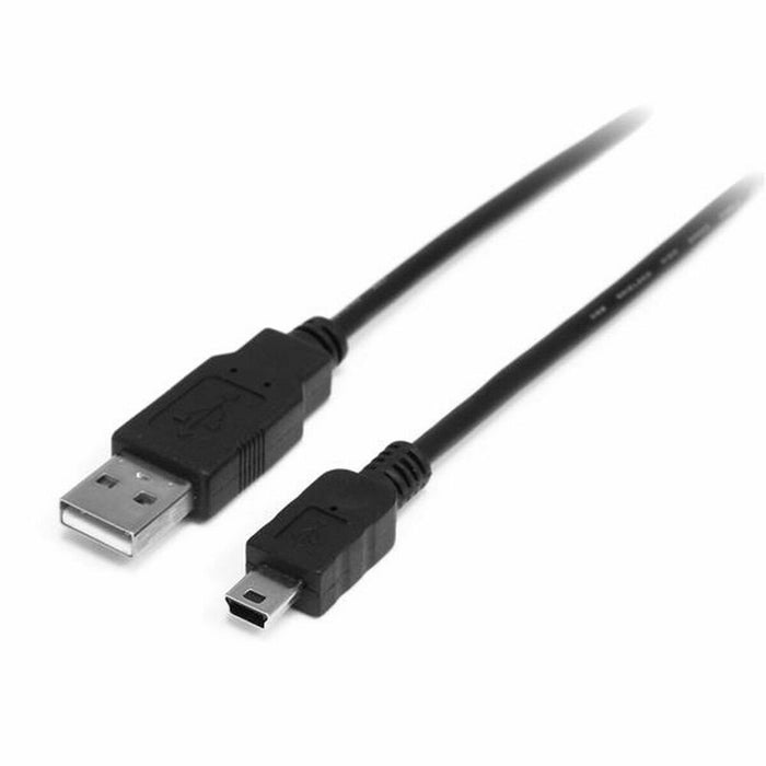 Cablu Micro USB Startech USB2HABM2M USB A Mini USB B Negru