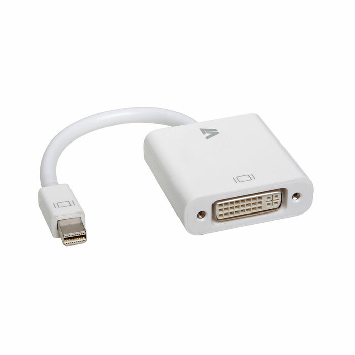 Adaptor Mini DisplayPort la DVI V7 CBL-MD1WHT-5E        Alb