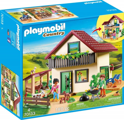 Set de joacă Playmobil Country, Fermă, 180 piese, 4+ ani
