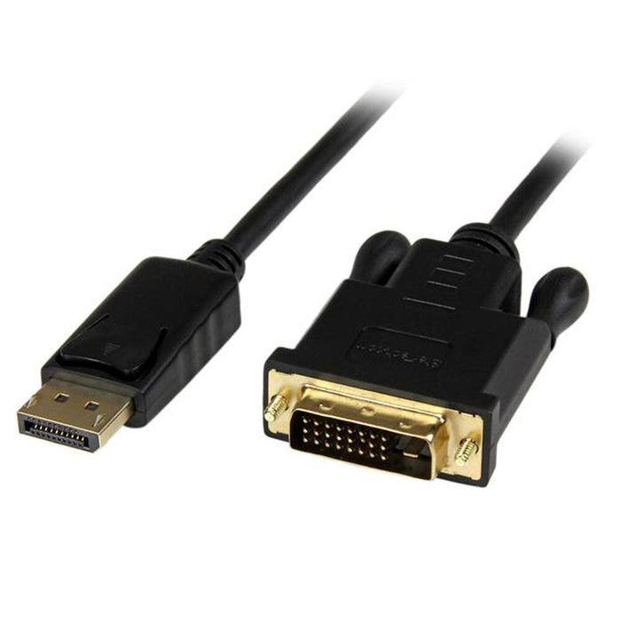Adaptor DisplayPort la DVI Startech DP2DVIMM6BS Negru 1,8 m