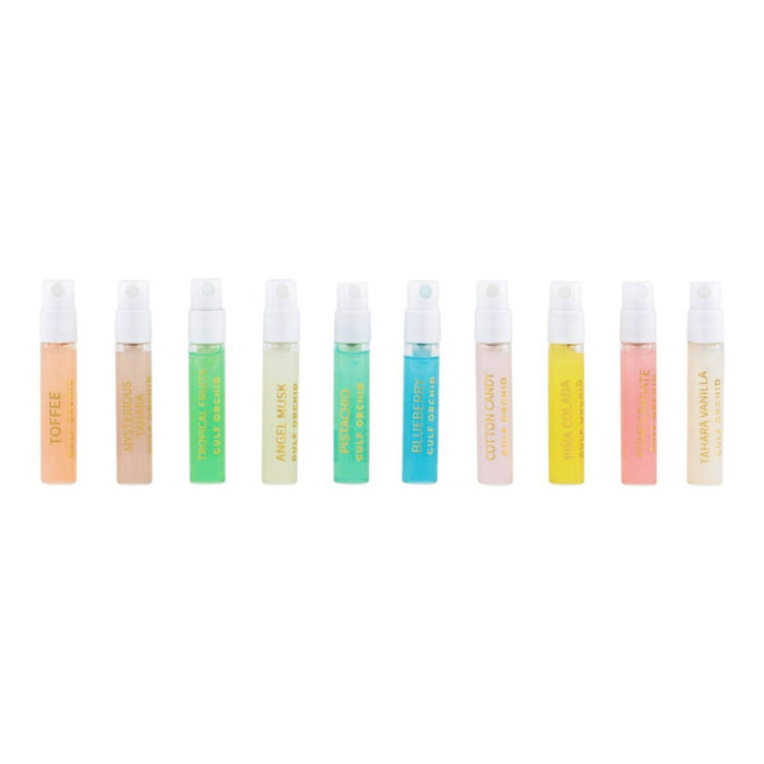 Set Gulf Orchid Musk Collection, pentru femei: apă de parfum, 10 x 2 ml