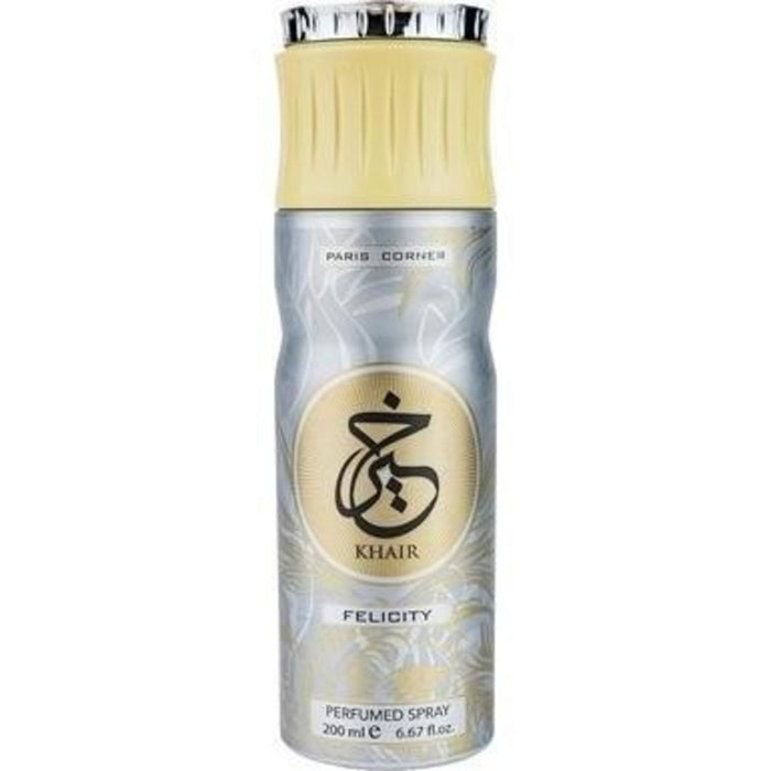 Deodorant spray Paris Corner Khair Felicity, vegan, floral, unisex, 200 ml